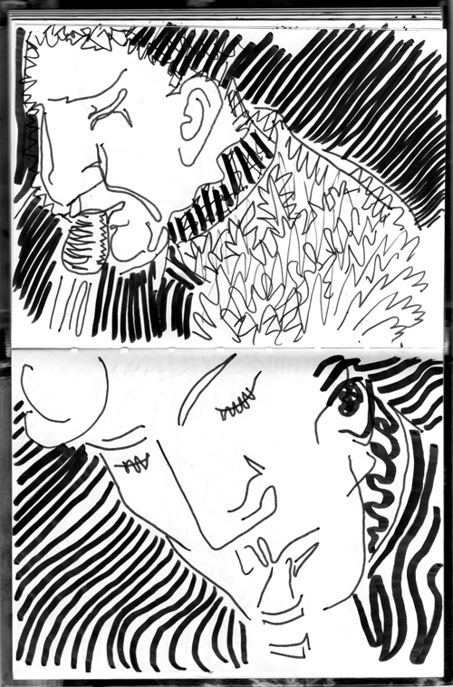 Lol Coxhill and Alex Ward